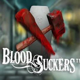 Logo of Blood Suckers from NetEnt at Jellona Casino