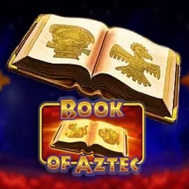 Logo of Book of Aztec from Amatic Industries at Jellona Casino