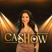 Cash Show slot logo by Galaxsys at Jellona CasinoCash Show