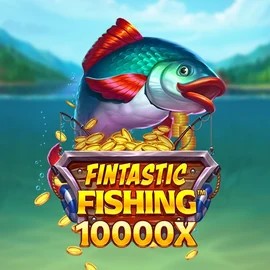 Fintastic Fishing slot logo by Foxium at Jellona CasinoFintastic Fishing