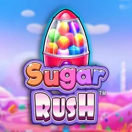 Sugar Rush slot logo by Pragmatic Play at Jellona CasinoSugar Rush
